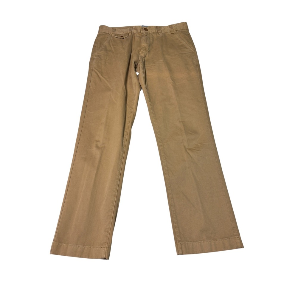 Barbour Utility Chino Pants Mens 32x31 Regular Fit Cotton Tan Brown MTR0465SN32‎